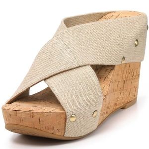 Lucky Brand LK Miller2 Platform Wedge Sandals